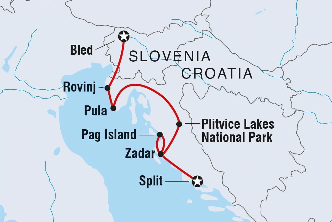 plitvice, kroasia peta