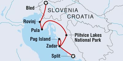 Plitvice, kroasia peta