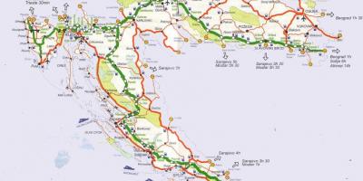 Peta jalan rinci dari kroasia